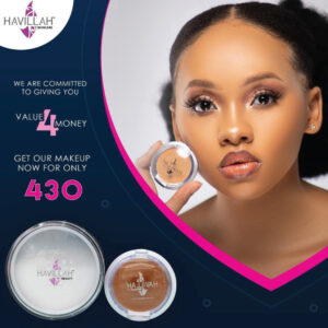 Havillah Beauty Make-up + Free Setting Powder - New